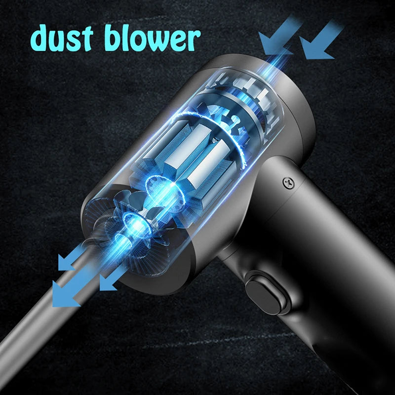 CORDLESS AIR DUSTER RECHARGEABLE CLEANER